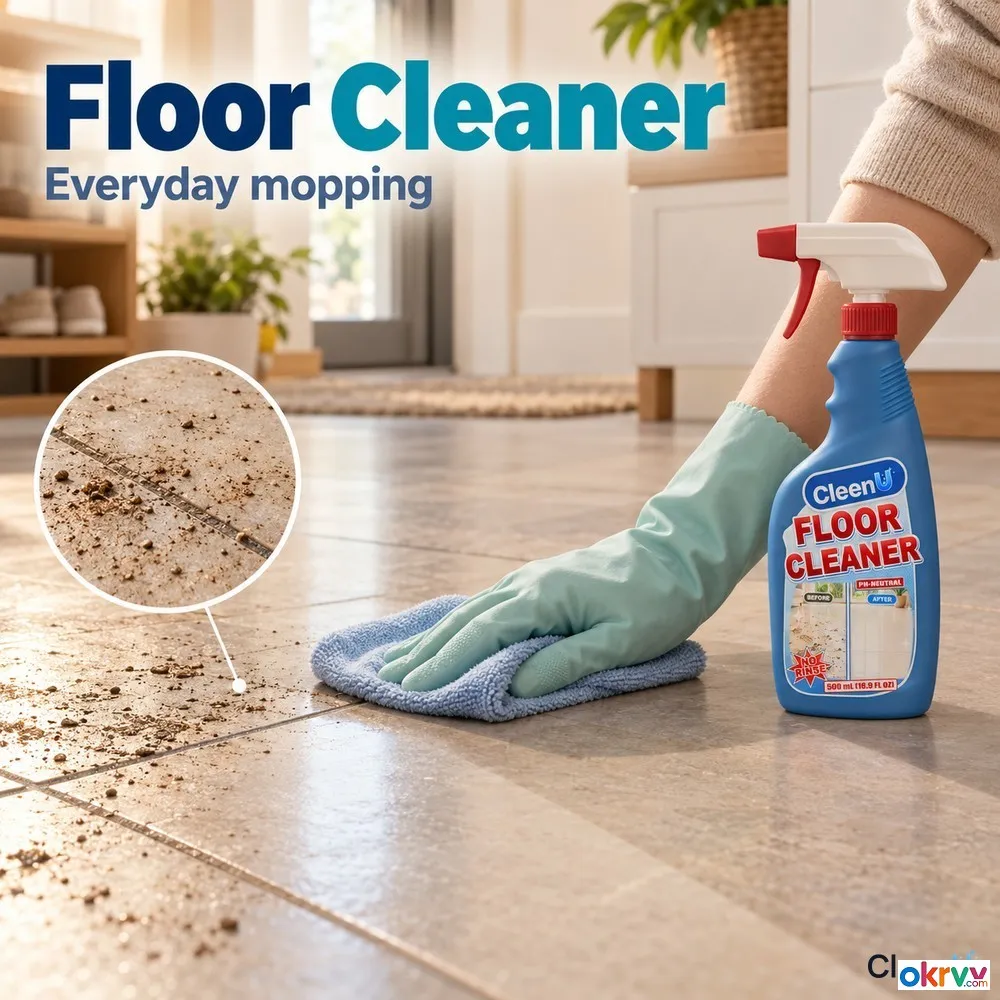 CleenU P026 Hard Floor Cleaner Spray 500ml OEM Private Label