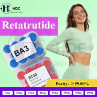 China origin peptide Retatrutide 10mg/20mg/30mg/40mg/50mg/60mg/100mg essential for weight loss