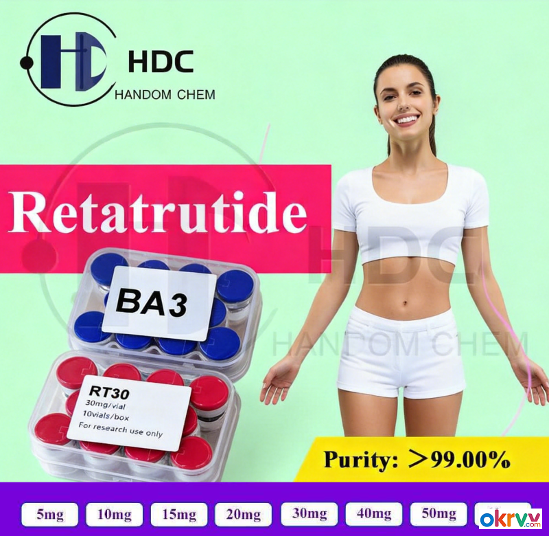 China origin peptide Retatrutide 10mg/20mg/30mg/40mg/50mg/60mg/100mg essential for weight loss