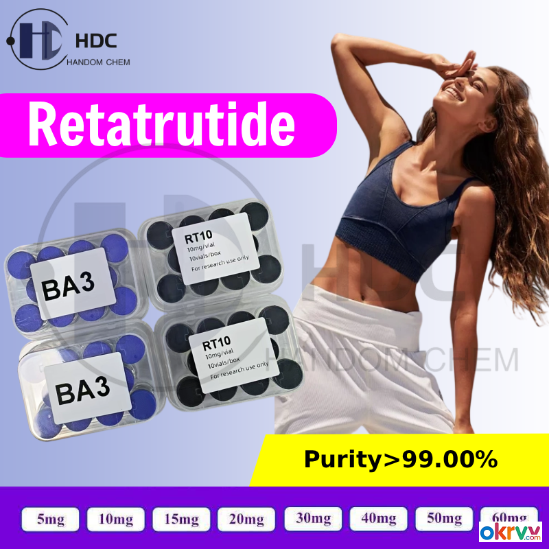 China origin peptide Retatrutide 10mg/20mg/30mg/40mg/50mg/60mg/100mg essential for weight loss