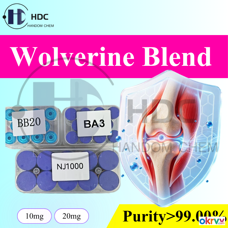China origin 99% purity Wolverine Stack 10mg 20mg BB10/BB20 for promoting wound healing