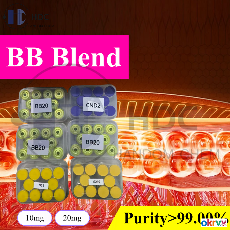 China origin 99% purity Wolverine Stack 10mg 20mg BB10/BB20 for promoting wound healing
