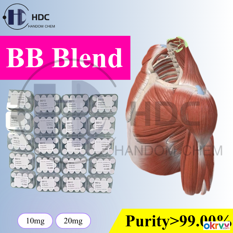 China origin 99% purity Wolverine Stack 10mg 20mg BB10/BB20 for promoting wound healing