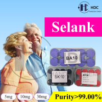 China Origin High Quality 99.00% Selank Lyophilized Powder 5mg/10mg in Stock, Relieve anxiety