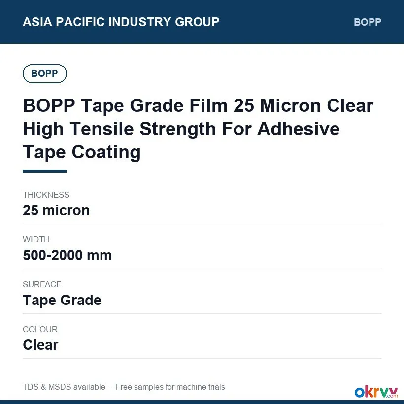 BOPP Cold Seal Film for Confectionery