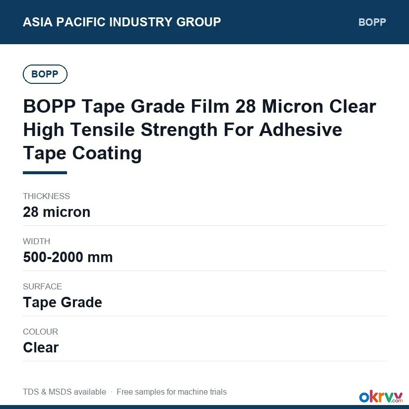 BOPP Cold Seal Film for Confectionery