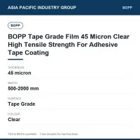 BOPP Ultra Clear Film for Premium Cartons