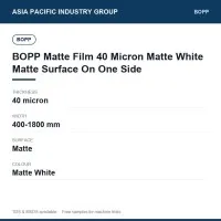 BOPET High Temperature Film for Electronics