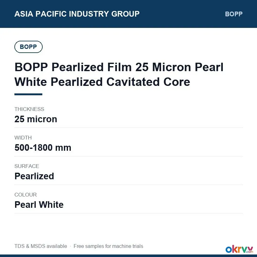 BOPET High Temperature Film for Electronics