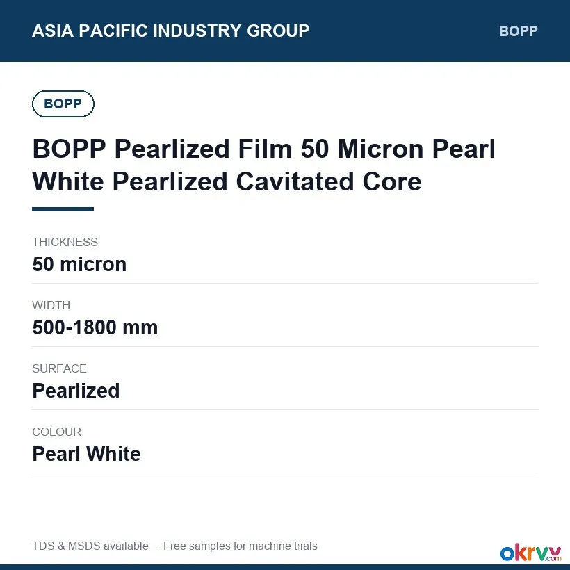 BOPET Window Film Base