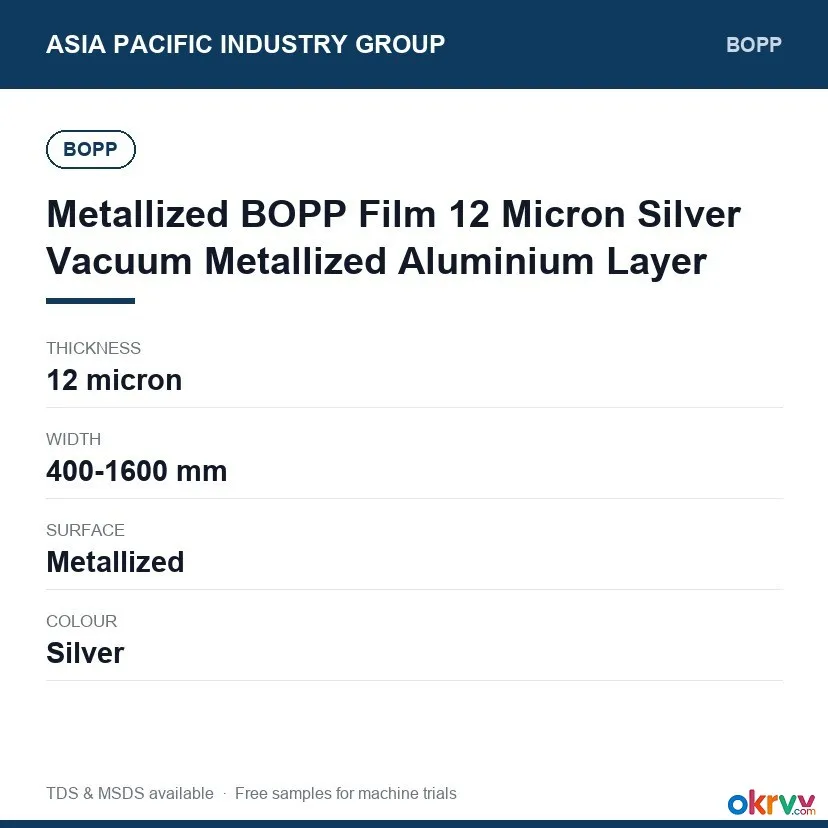 BOPET Window Film Base