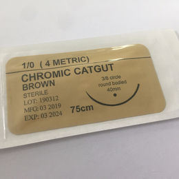 Surgical Suture Thread, Chromic Catgut