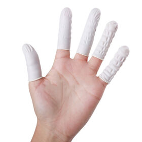 Professional 100% Disposable Latex Finger Cots for Cleanroom