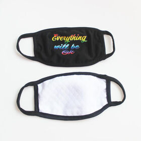 Reusable Cotton Fabric Dust Washable Protective Face Mask