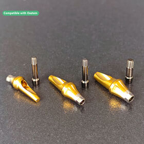 Prosthetic Dental Implant Angled Abutment Titanium Base