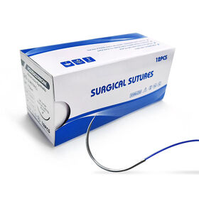 Surgical Needled Suture Thread with Suture Needle Polydioxanone