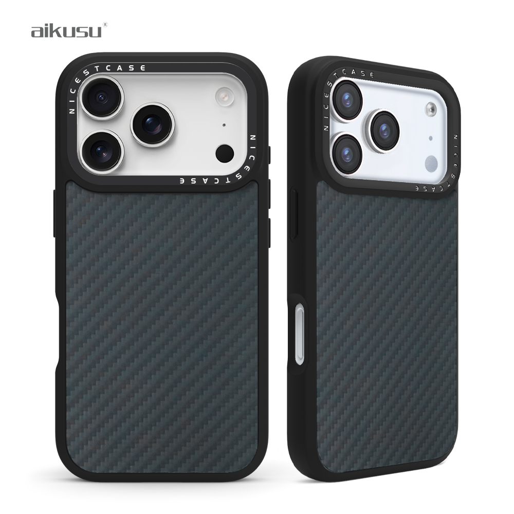 Aramid Kevlar Fiber iPhone 17 Pro Max Business Phone Case