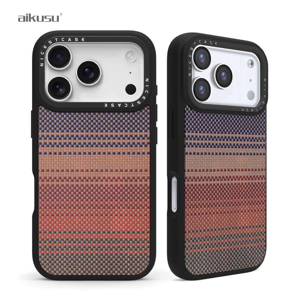 Custom OEM Anti-Shock iPhone 17 Pro Aramid Kevlar Case