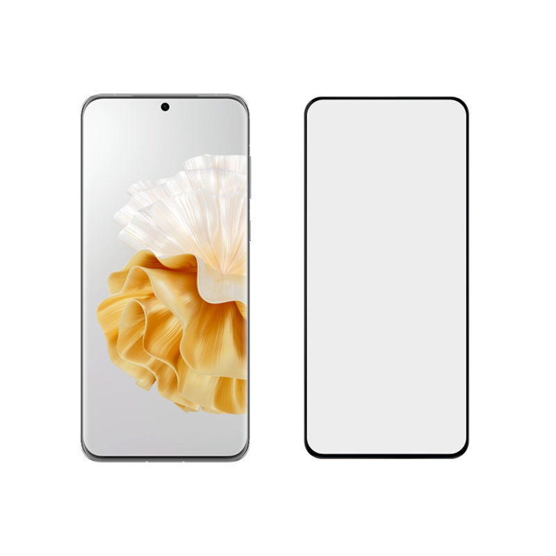 Alink 3D hot bending full glue tempered glass screen protector for Huawei P60