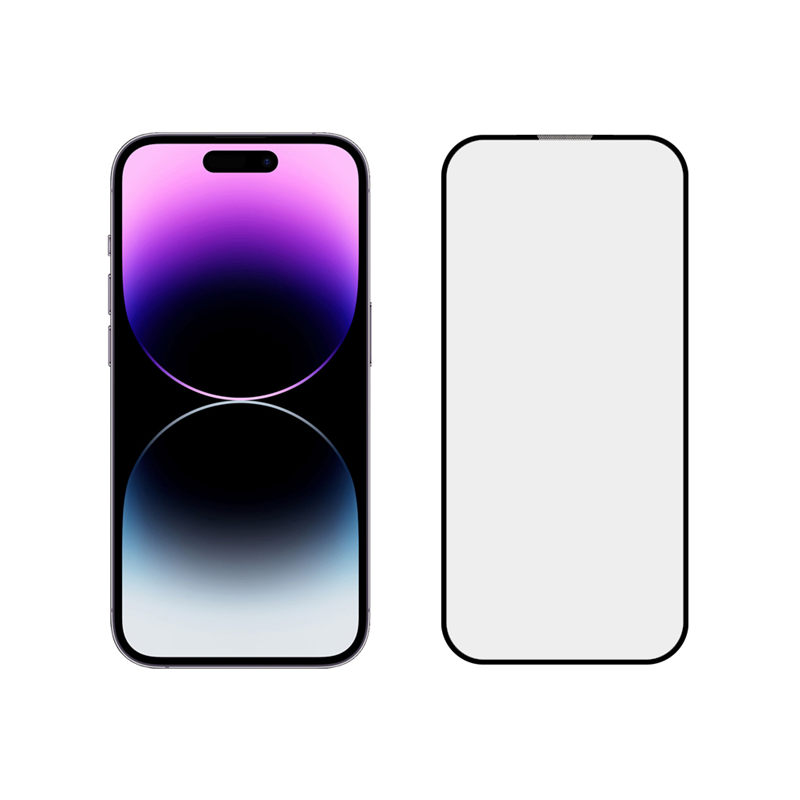Alink 2.5D high aluminum tempered glass screen protector for Apple iPhone 14 Pro Max