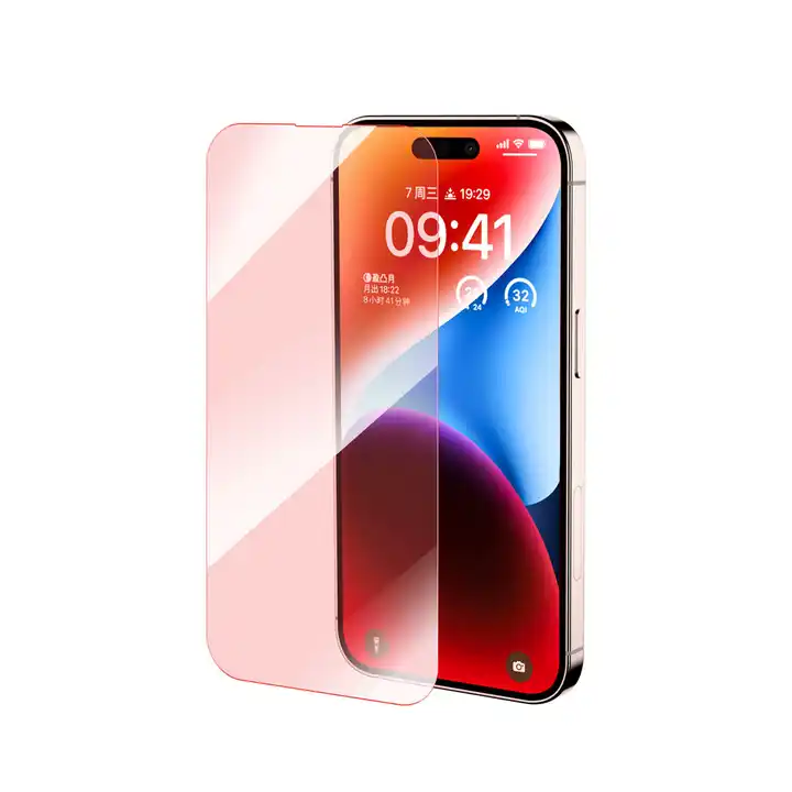 9H 2.5D Red light tempered glass screen protector film