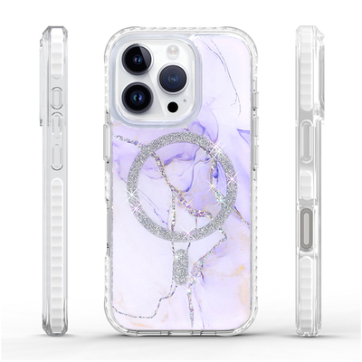 aikusu 5M anti shock UV printing glitter resin phone case bulk buy manufacture aikusu pu