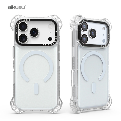 7.5m Drop-Resistant Transparent Colored Phone Case Customizable Wholesale aikusu
