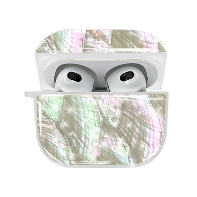 aikusu Natural pearl shell Airpod case