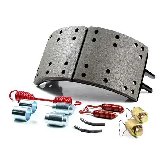 Factory Wholesale 4515 Non Asbestos Heavy Duty Truck Trailer Brake Lining Shoe